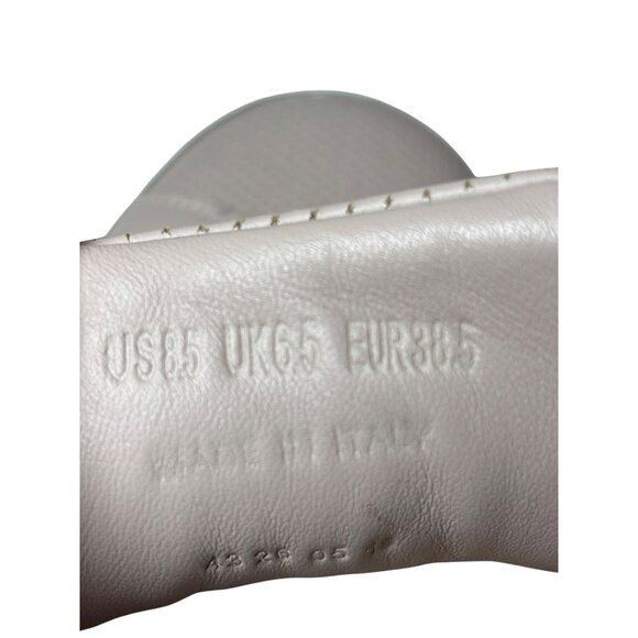 Greats Brooklyn The Royal Sneakers Size 8.5‎ Blush Perforated Shoes Leather Pink - Picture 7 of 10